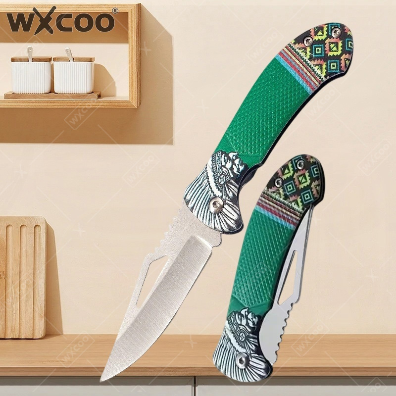 Kitchen Gadgets Products - Cuchillo Plegable WXCOO de Acero Inoxidable,
