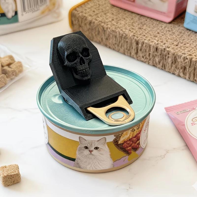 Kitchen Gadgets I Need - Abrelatas con Diseño de Calavera Gótica,