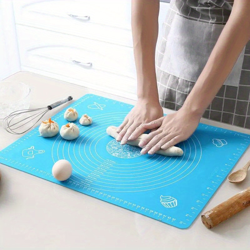 Pizza Stone Baking - Tapete de Silicona para Hornear, Utensilios