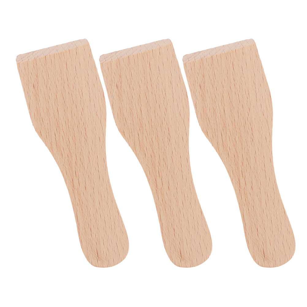 Pizza Stone Baking - Juego de 3 Espátulas de Madera