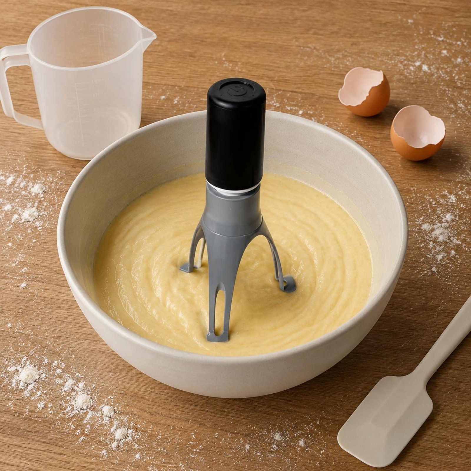 Kitchen Gadgets Products - Batidor Triangular Automático - Batidor Eléctrico
