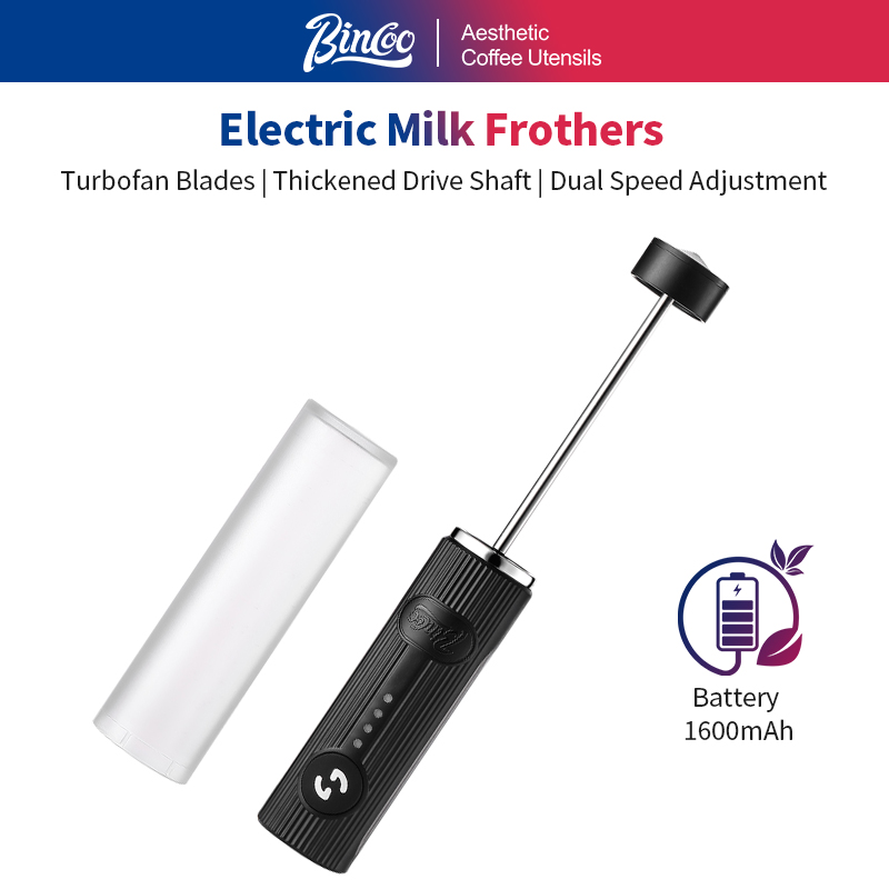Kitchen Gadgets Products - BINCOO-espumador de café eléctrico, recargable por