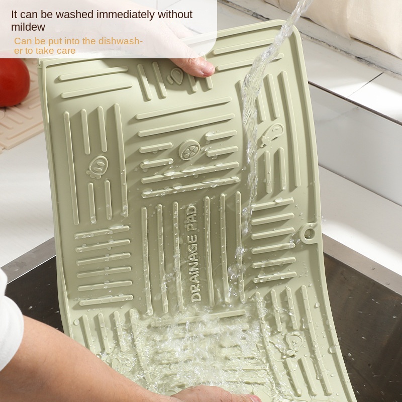 Almohadilla de drenaje de sili - Kitchen Gadgets Cool reseña y precio