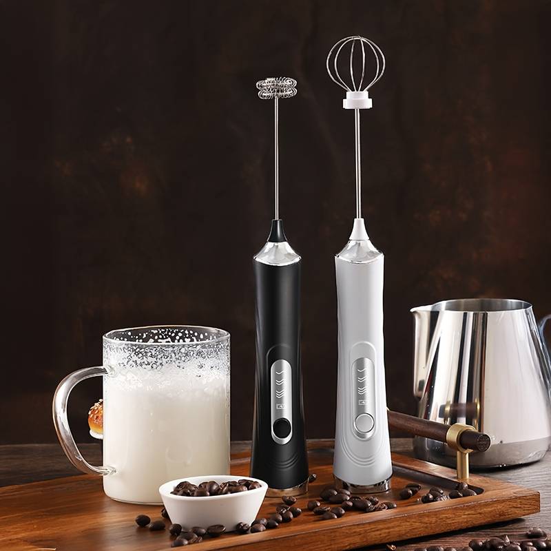 Espumador de Leche Eléctrico + - Kitchen Gadgets Products reseña y precio