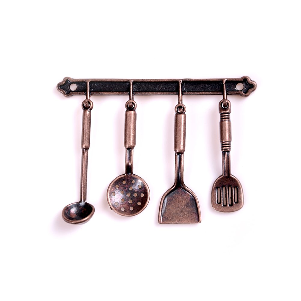 Casa de muñecas a escala 1:12, - Kitchen Gadgets Gold reseña y precio
