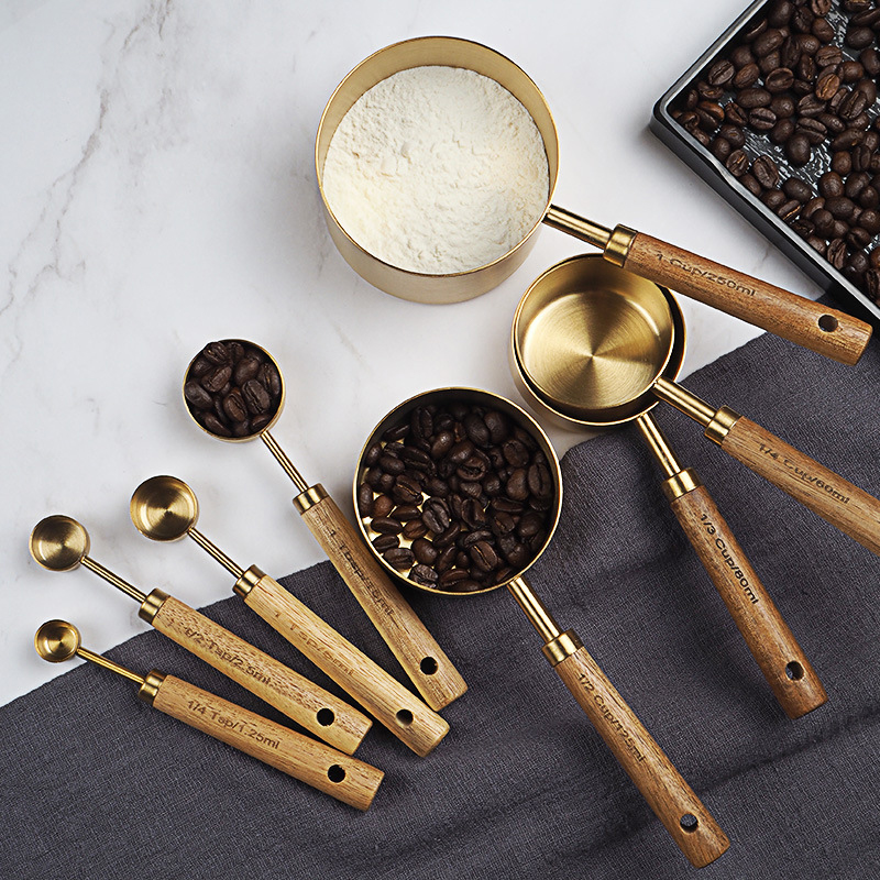 Tazas y cucharas medidoras dor - Kitchen Gadgets Gold reseña y precio