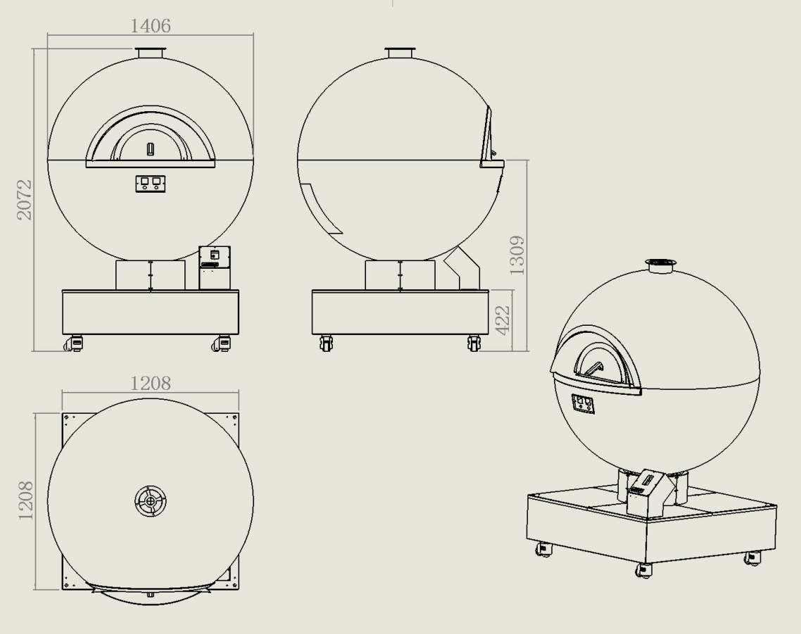 Horno de Pizza con forma de pi - Pizza Stone Baking reseña y precio