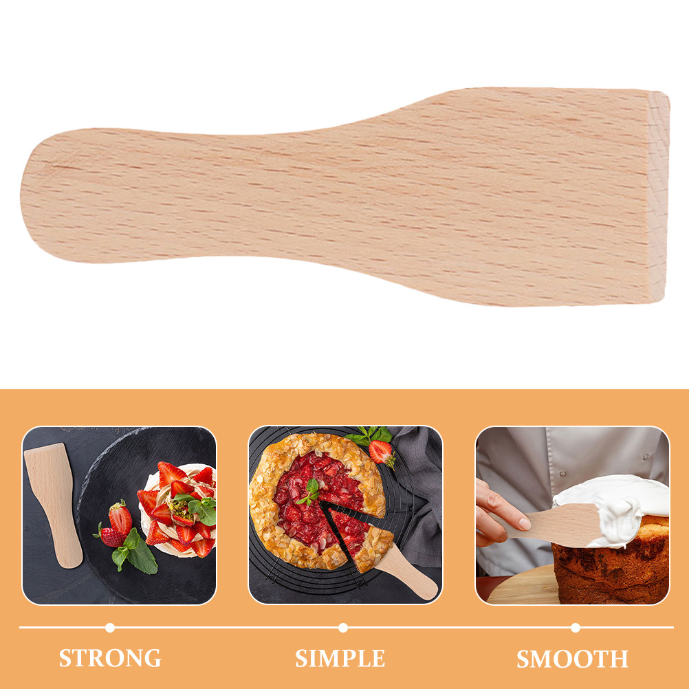 Juego de 3 Espátulas de Madera - Pizza Stone Baking reseña y precio