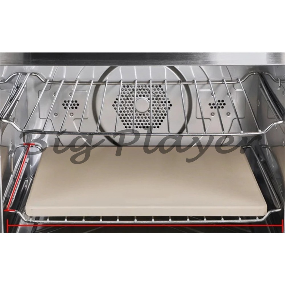 Piedra de pizza de cordierita  - Pizza Stone Baking reseña y precio