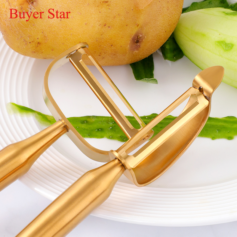 Pelador de frutas dorado de ac - Kitchen Gadgets Gold reseña y precio
