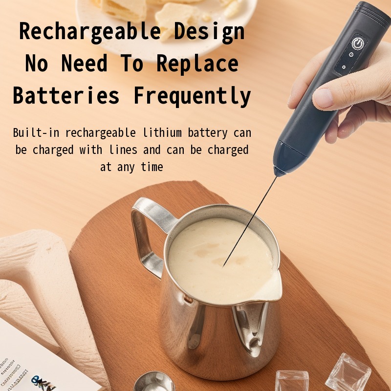 Espumador de Leche Eléctrico + - Kitchen Gadgets Products reseña y precio