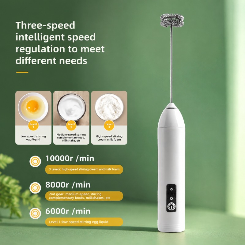 Espumador de Leche Eléctrico + - Kitchen Gadgets Products reseña y precio