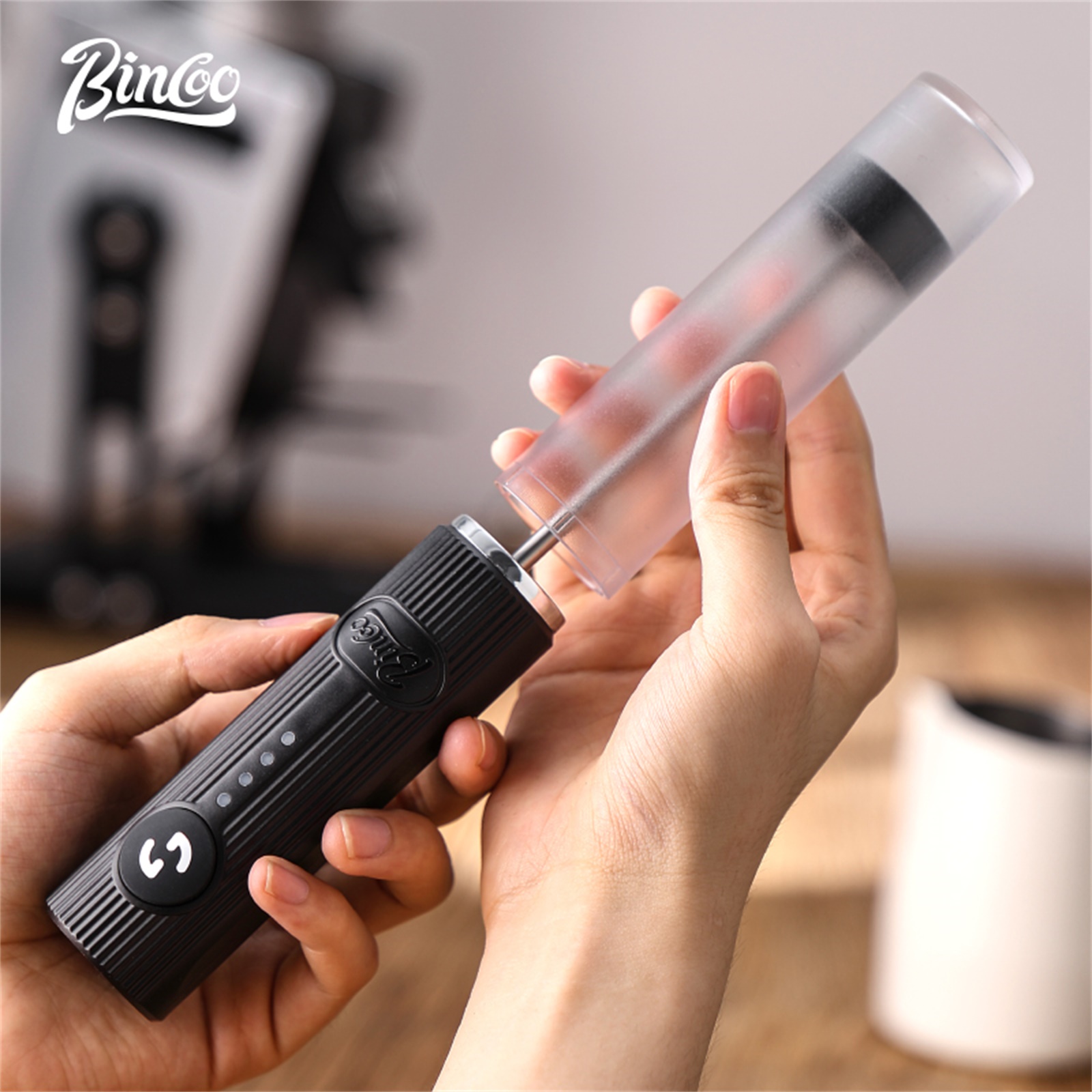 BINCOO-espumador de café eléct - Kitchen Gadgets Products reseña y precio
