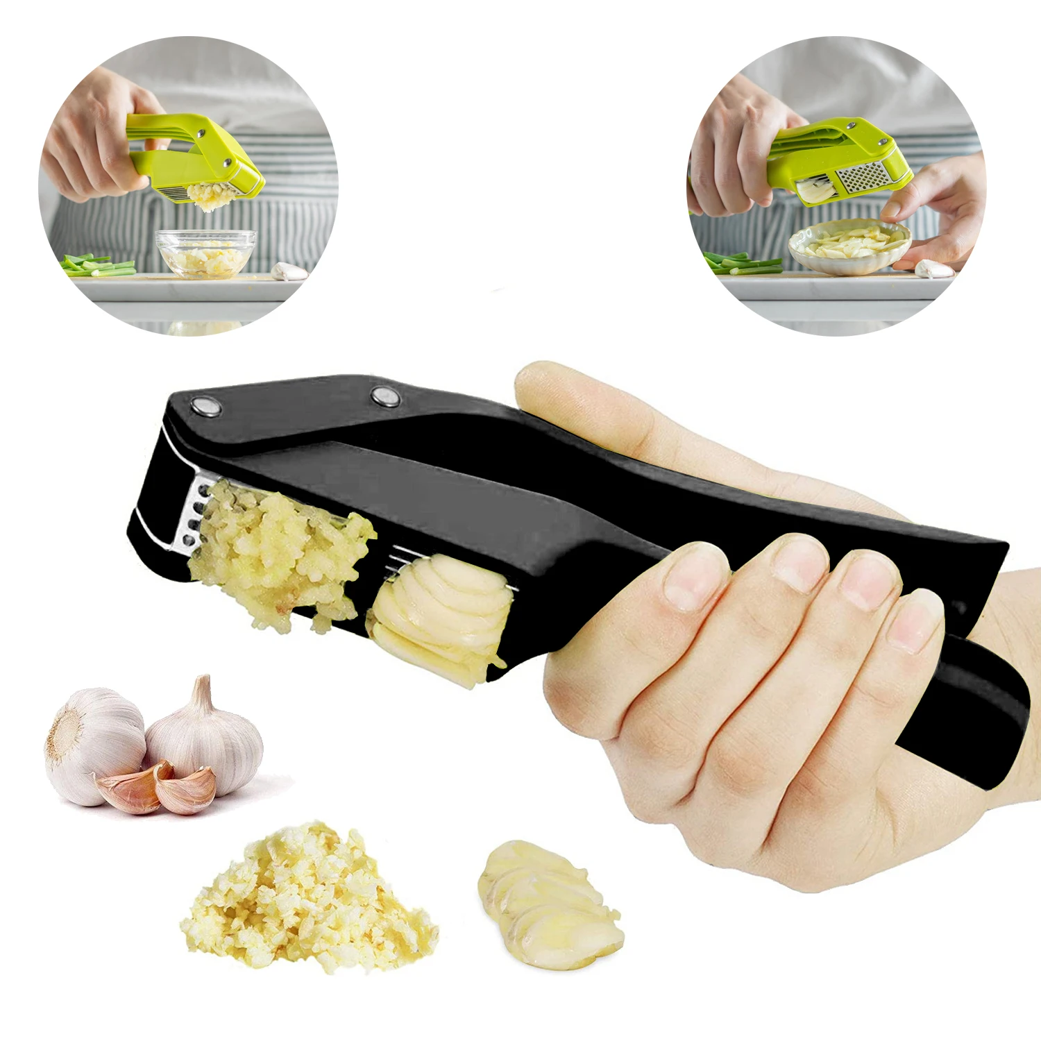 Picadora y rebanadora de ajo 2 - Kitchen Gadgets Cool reseña y precio